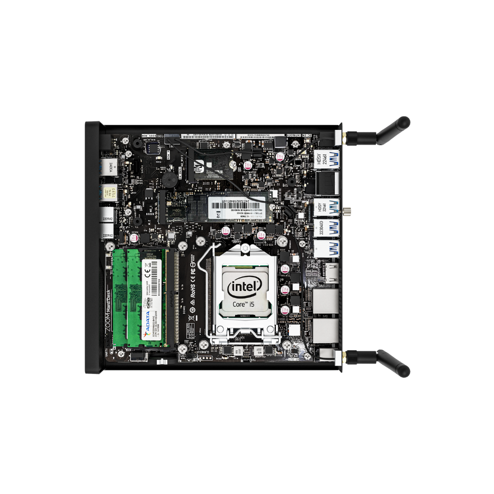 ZOOM Hard'Desk 7001P i7 11700T, Mini PC de Alta Performance para Trabalho e Estudos