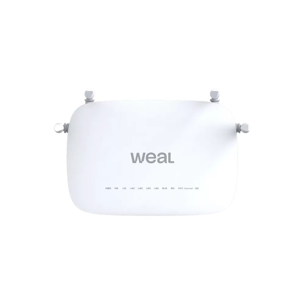 ONT TXW-AX3000 Weal – Modem Óptico Wi-Fi 6 Dual Band XPON com 4 Portas Gigabit