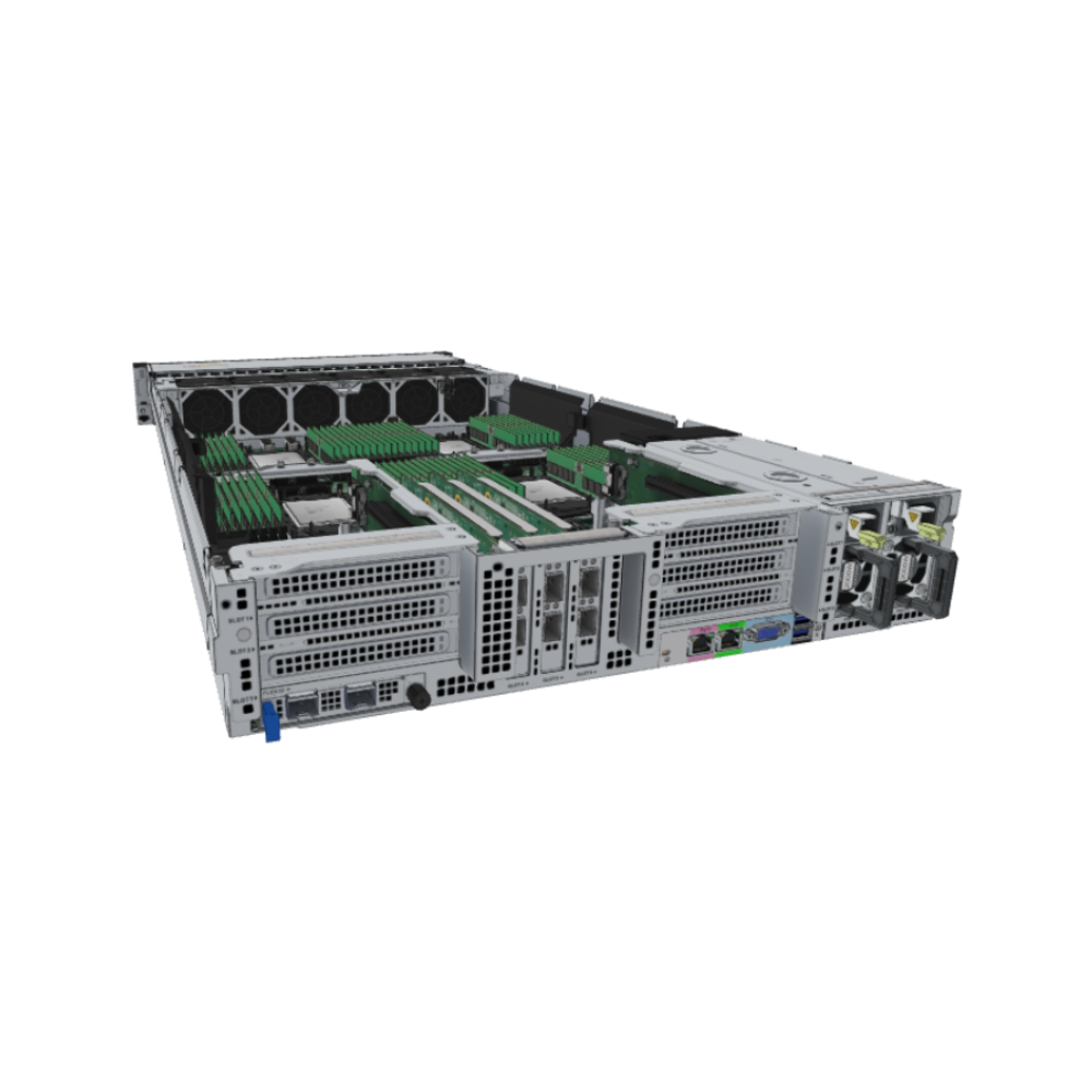 Servidor XFusion FusionServer 2488H 8HDD V7 4x Xeon Platinum 8468H 1TB DDR5 NVMe
