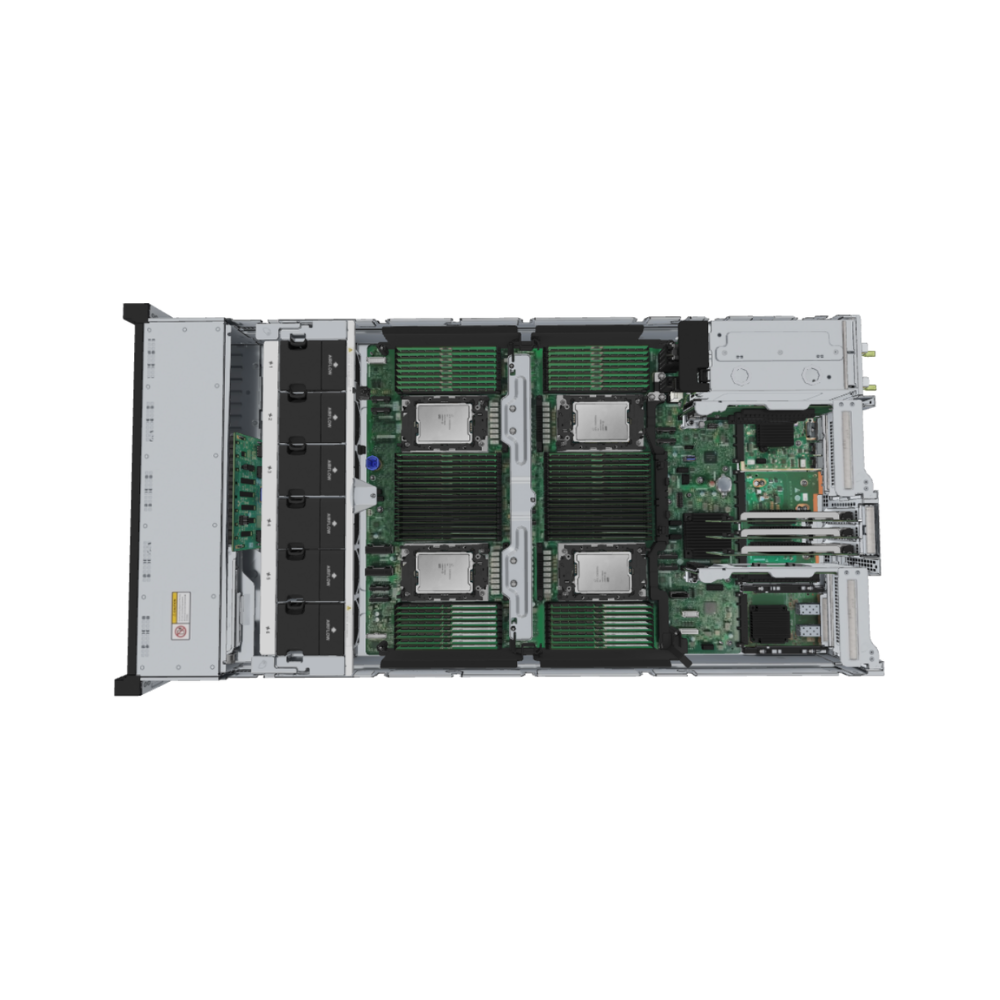 Servidor XFusion FusionServer 2488H 8HDD V7 4x Xeon Platinum 8468H 1TB DDR5 NVMe