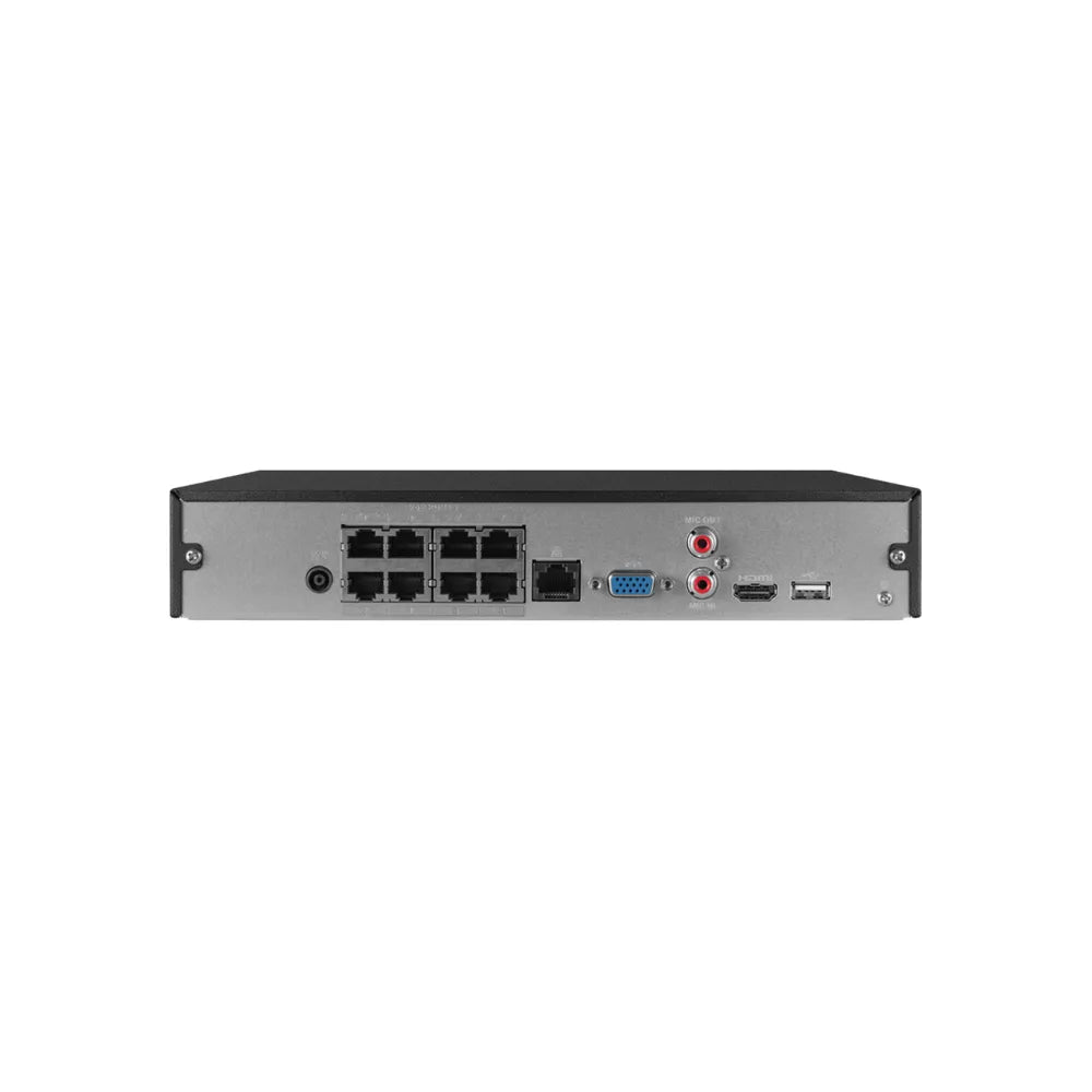 Gravador Intelbras NVD 1408P – NVR 8 Canais IP com PoE Integrado
