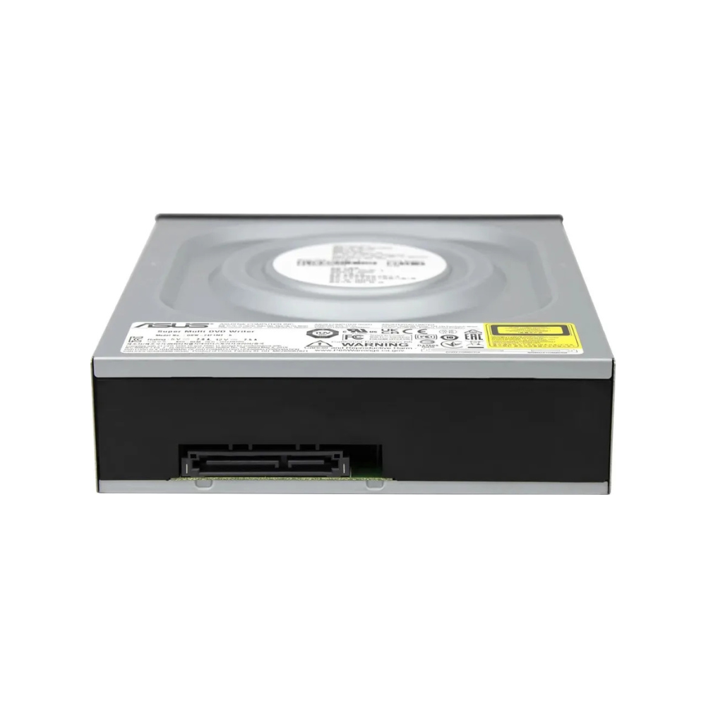 Leitor e Gravador de DVD ASUS DRW-24F1MT 24X SATA Interno Preto para Desktop