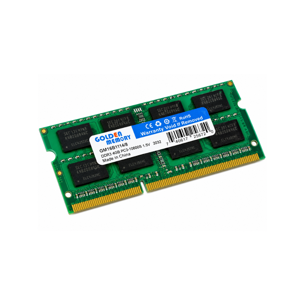 Memória RAM 4GB DDR3 SODIMM Golden Memory GM16S11/4
