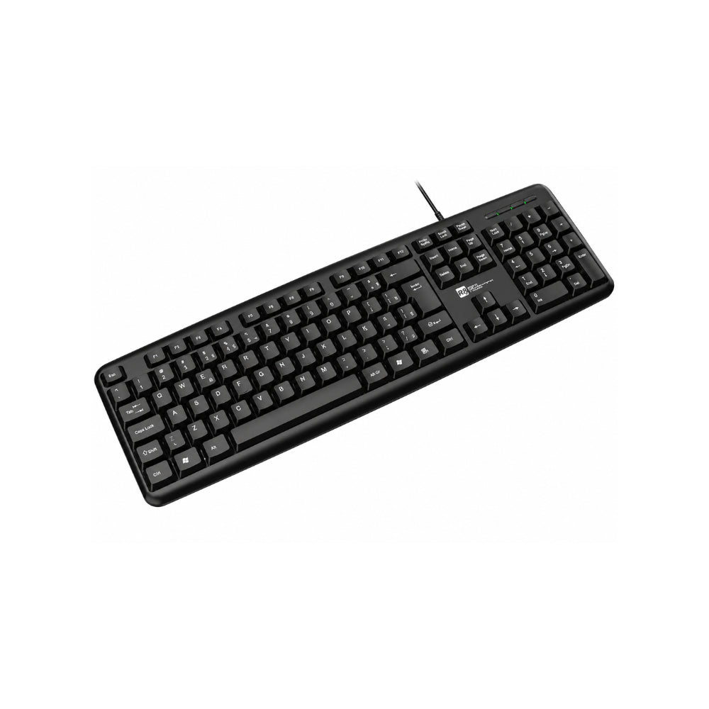 Teclado R8 Select 1801 ABNT2 USB – Conforto, Precisão e Desempenho