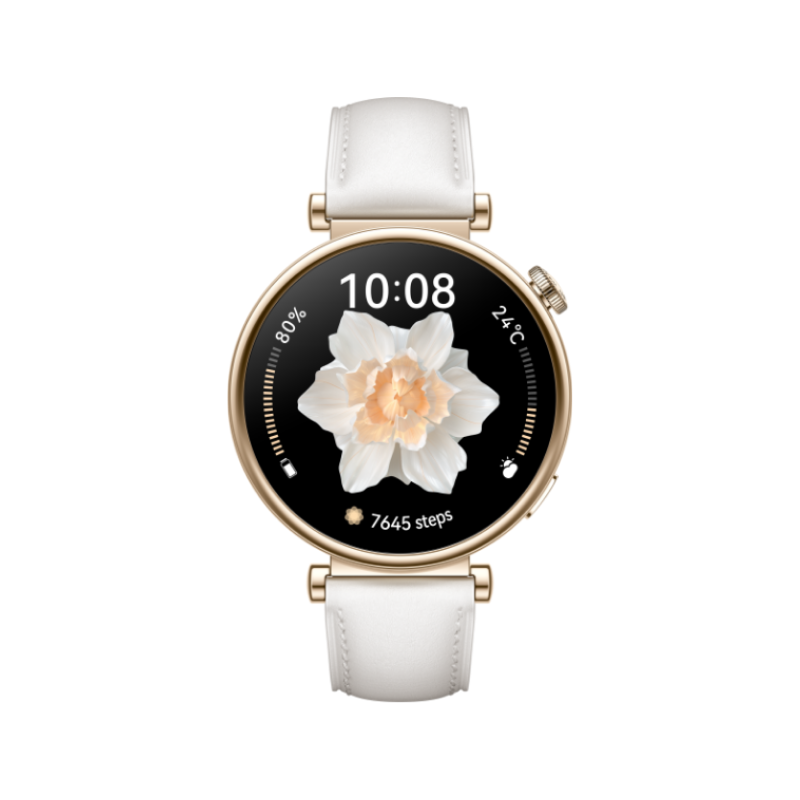 Smartwatch Huawei Watch GT 4 41mm Branco, Mais de 100 Modos de Treino e Notificações Inteligentes