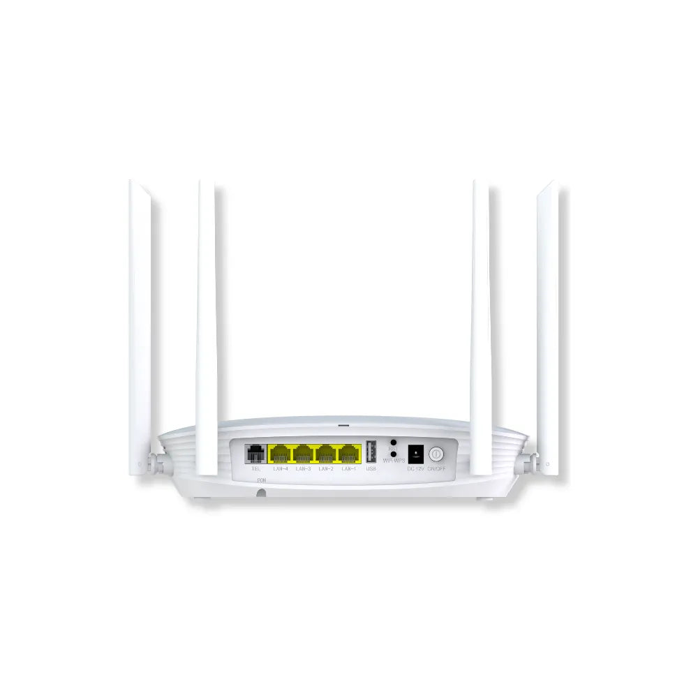 ONT TXW-AX3000 Weal – Modem Óptico Wi-Fi 6 Dual Band XPON com 4 Portas Gigabit