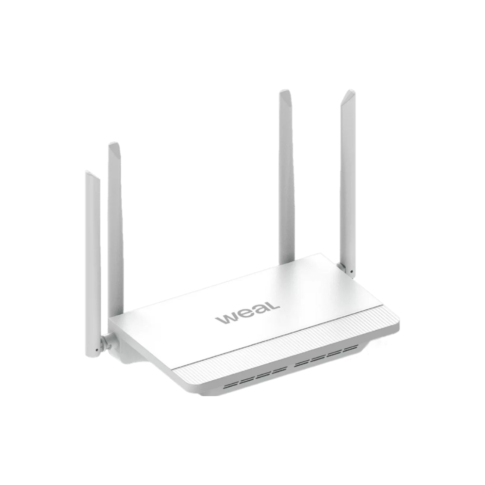 Roteador Weal RW6-AX3000, Wi-Fi 6, Ideal para Streaming, Jogos e Home Office