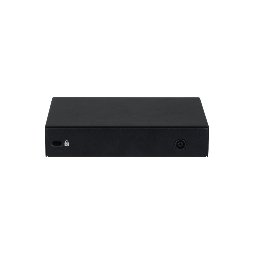 Switch Dahua 4 Portas PoE 10/100 Mbps com 2 Uplink e Proteção ESD