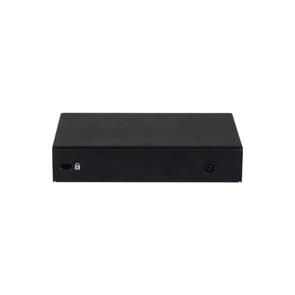 Switch Dahua 4 Portas PoE 10/100 Mbps com 2 Uplink e Proteção ESD
