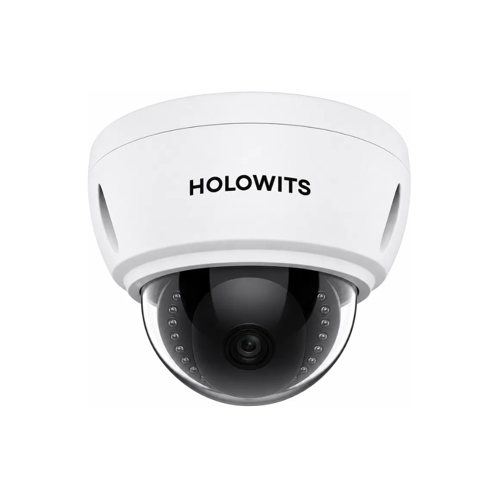Câmera Dome Holowits HWT-E3050-00-I-P 5MP IR, Monitoramento Residencial e Comercial