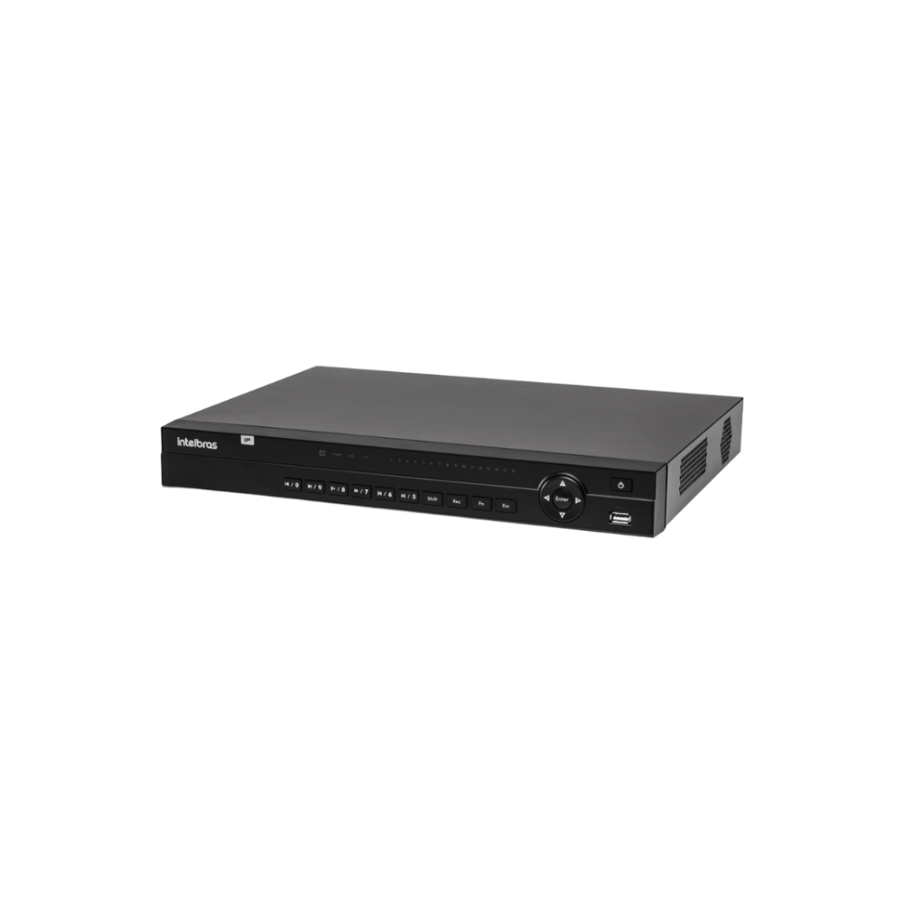 Gravador Intelbras NVD 1432 AM – NVR 32 Canais IP Full HD para Monitoramento de Segurança