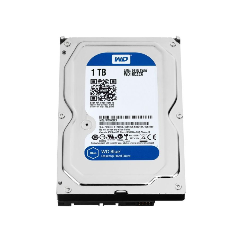 HD Interno Desktop 1TB SATA III 3.5" 64MB Cache Western Digital